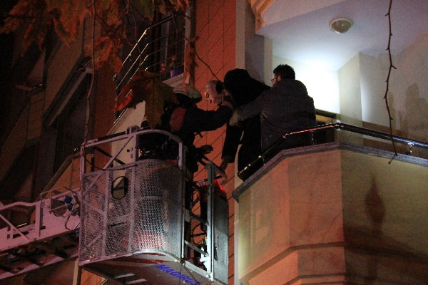 Kartal’da yangın paniği