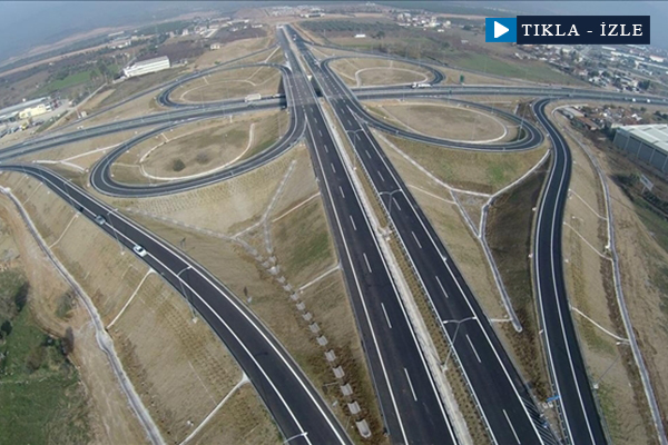 İstanbul-İzmir Otoyolu'nun yarısı tamamlandı
