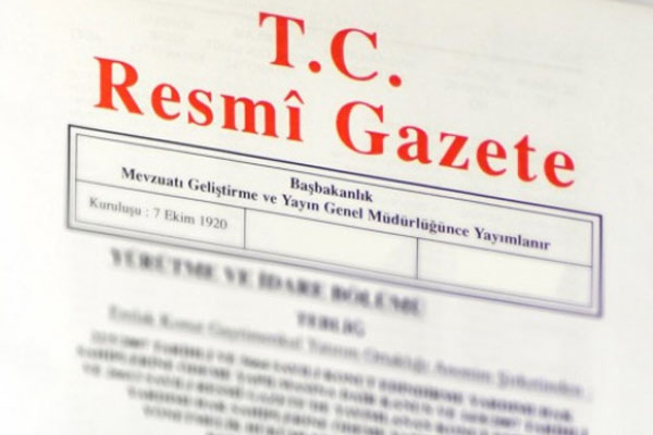 Bakanlıklara ait atama kararları