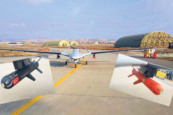 Milli İHA’ya yerli füze