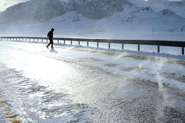 Doğu'da sıcaklık eksi 21 dereceye kadar düştü