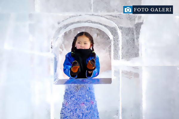 Moğolistan'dan kış fotoğrafları