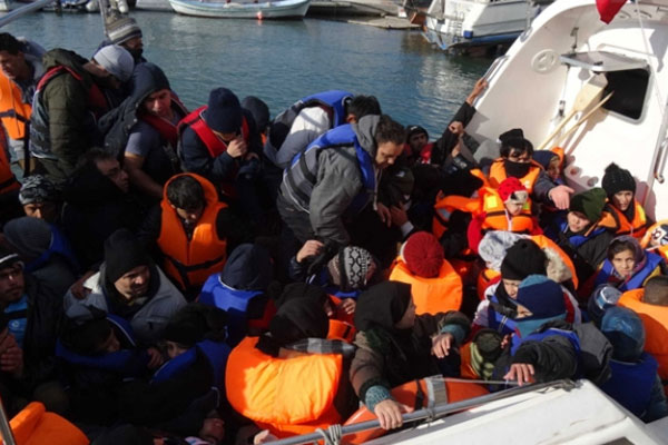 58 sığınmacı ölümden döndü