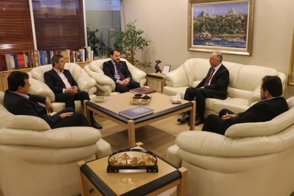 Albayrak'tan Kanal7'ye ziyaret