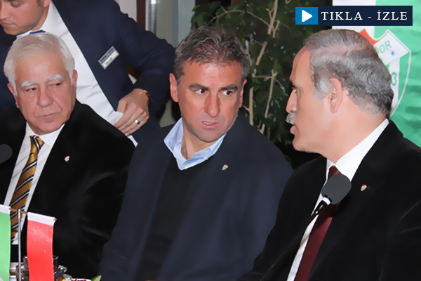 Başkan ile Hamzaoğlu arasında 'tost' muhabbeti