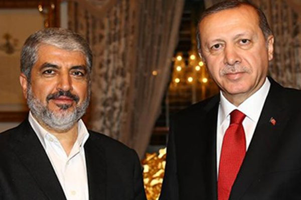 Erdoğan, Halid Meşal'i kabul etti
