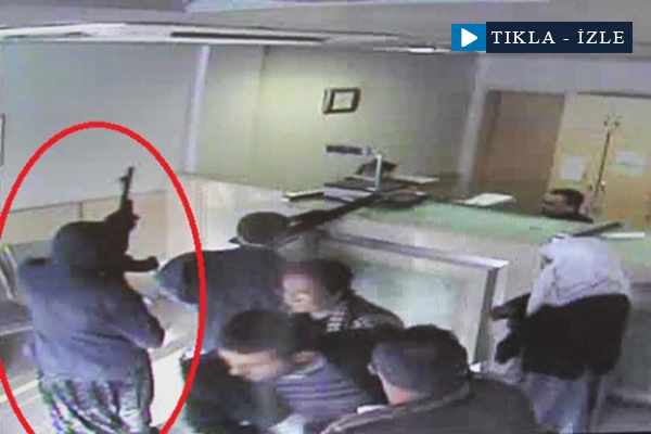 Kadın şalvarlı PTT soygunu kamerada