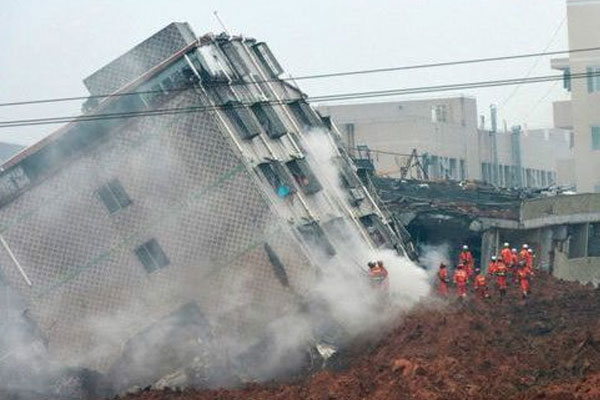 Çin'de felaket: 91 kişi kayıp