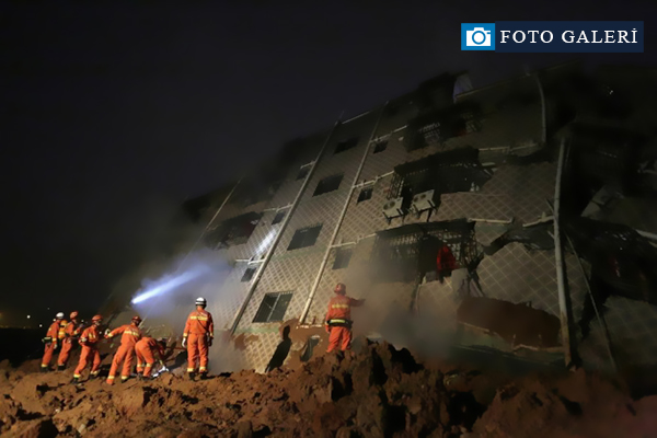 Çin'de heyelan: 91 kişi kayıp