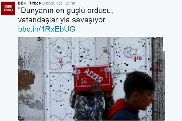 BBC'den tepki çeken başlık