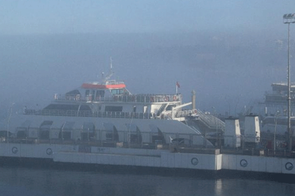 Boğaz’da ulaşıma sis engeli