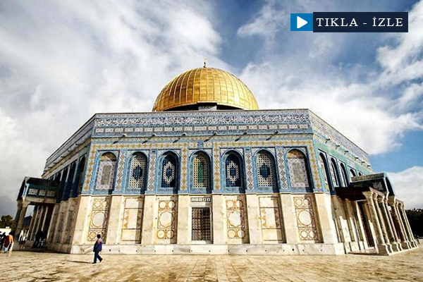 Kudüs'te muhteşem ezan