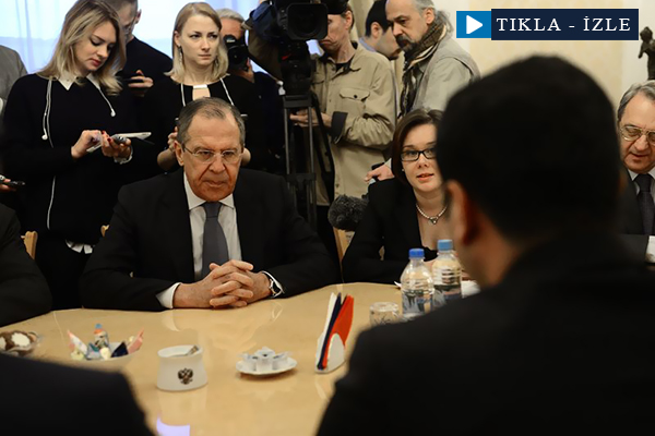 Demirtaş, Moskova'da Lavrov ile görüştü