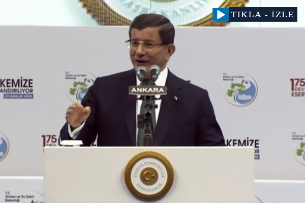 Başbakan 175 tesisi hizmete açtı