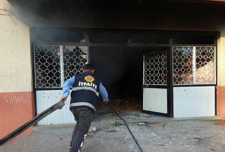 İtfaiye erlerine ateş açıldı: 4 yaralı