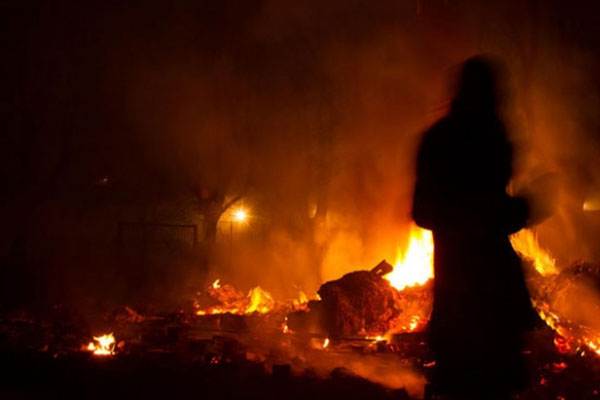 Tabiat Parkı bölgesinde yangın