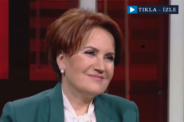 Meral Akşener'den kaset sorusuna cevap