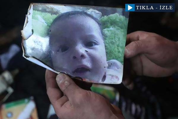 Filistinli bebeğin ölümünü kutladılar!