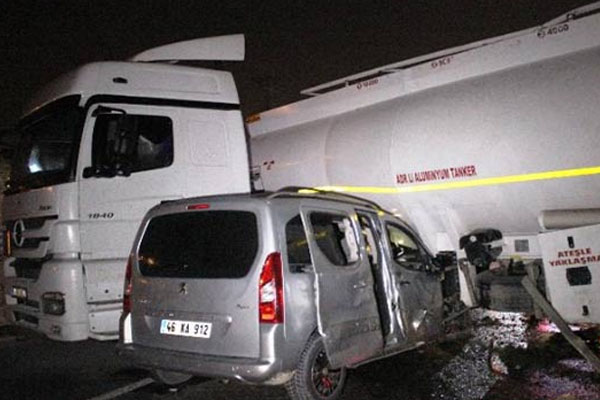 Kazadan sağ kurtuldular