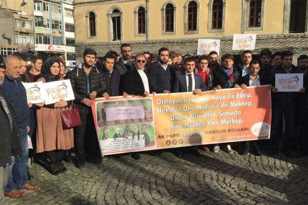 ODTÜ'ye bir tepki de Trabzon'dan