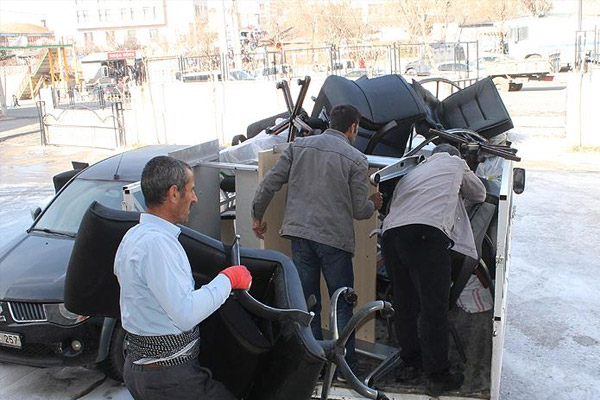Şırnak'taki kültür merkezi tahliye edildi