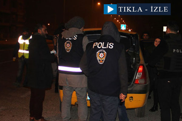 500 polisle huzur operasyonu