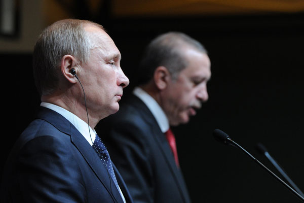 Erdoğan'dan Putin'e ret