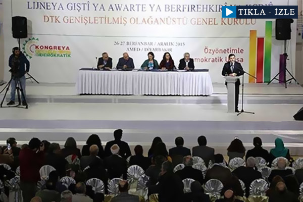 DTK'dan 'özyönetim'e destek çıktı