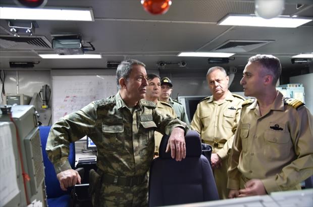 Orgeneral Akar’dan birliklere denetim