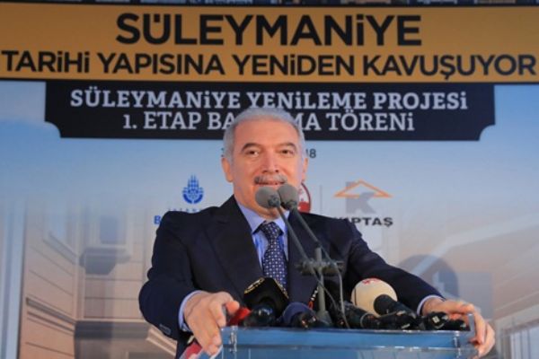 Başkan Uysal, ''Dünyaya örnek Süleymaniye'yi tarihi dokusuna uygun şekilde inşa ediyoruz''