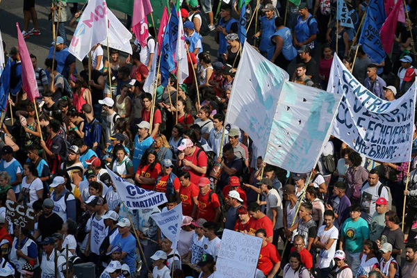 Arjantin'de G20'deki harcamalar protesto edildi