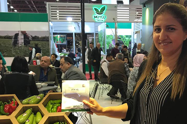 Kadının azmi ithal tohumu yendi