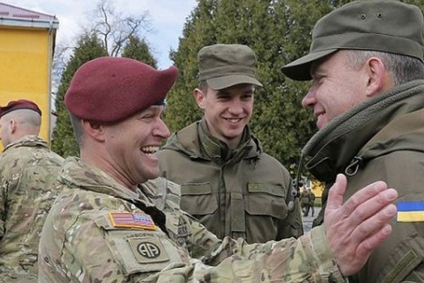 ABD ordusu, Ukrayna askerine eğitim veriyor