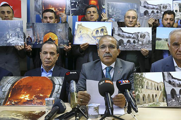 'Kerkük'teki Kayseri Çarşısı kasıtlı ateşe verildi'