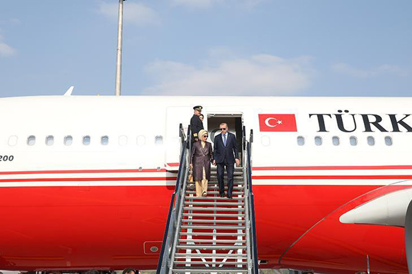 Cumhurbaşkanı Erdoğan Venezuela'da