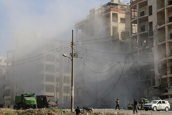 Esed rejimi İdlib'i vuruyor