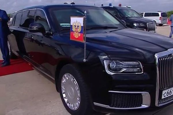 Putin'in makam aracı sığınaktan daha güvenli