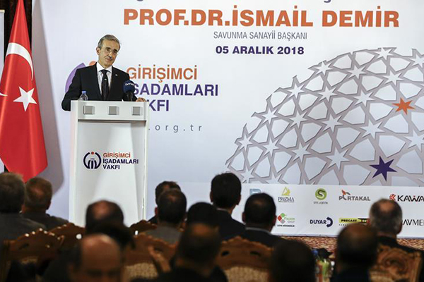 Savunma Sanayii Başkanı Demir, girişimcilerle buluştu