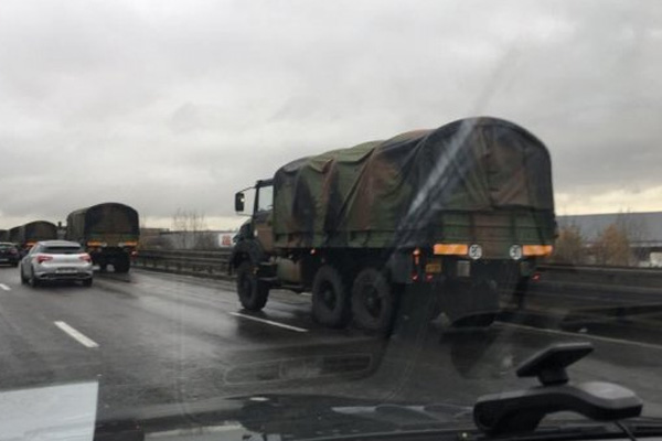Fransız hükümeti eylemleri bastıramayınca orduyu devreye soktu