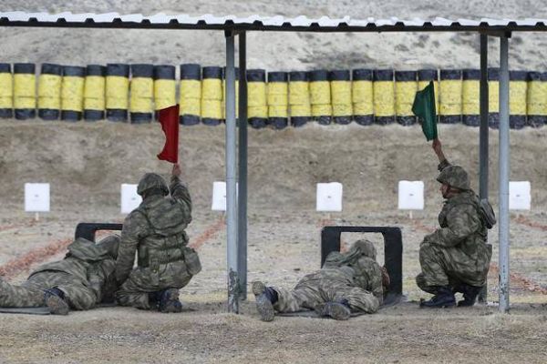 Bedelli askerlik eğitimi görüntüleri paylaşıldı