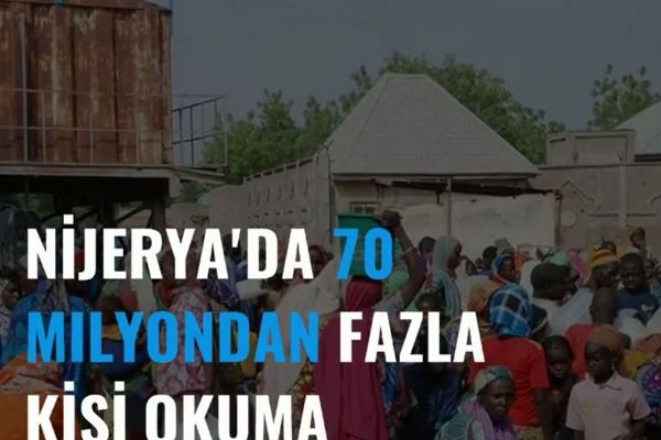 Nijerya'da 70 Mİlyon'dan fazla kişi okuma yazma bilmiyor