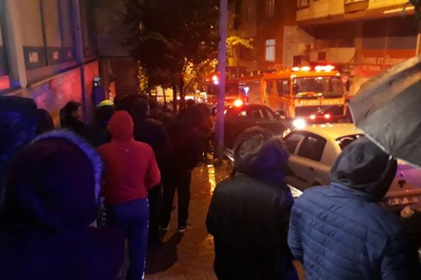 Bağcılar'da doğalgaz patlaması meydana geldi