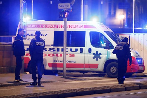 Fransa Strazburg silahlı saldırı