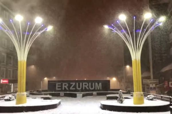 Ülkenin doğsunda kar yağışı etkisini arttırıyor.