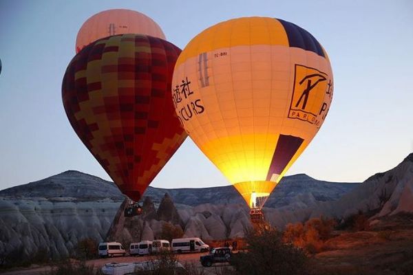 UNESCO Dünya Kültür Mirası Listesindeki Kapadokya'dan manzaralar