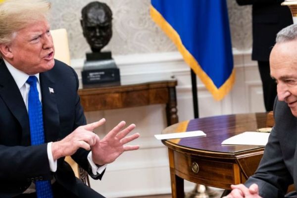 Oval ofiste, 'Meksika sınırına duvar' toplantısı