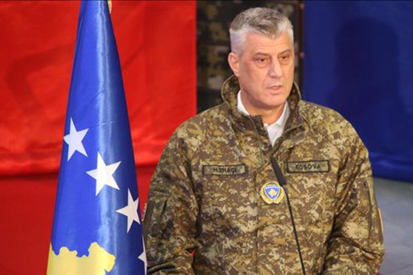 Kosova ordusunun kurulması dolayısıyla devlet töreni düzenlendi