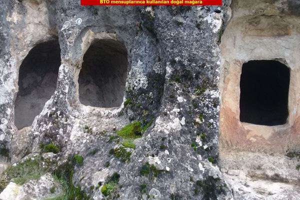 PKK'lı teröristlere ait sığınaklar yerle bir edildi