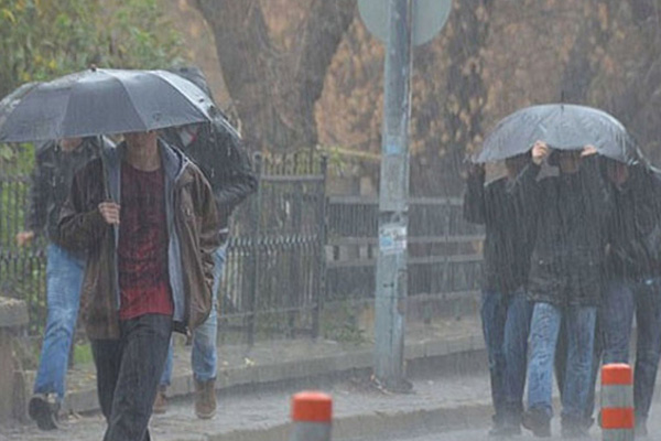 Meteorolojiden 15 ile yağış uyarısı