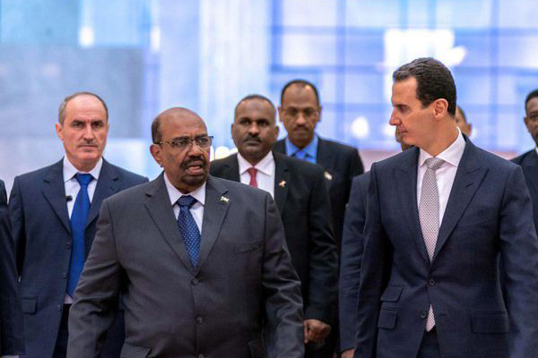 Sudan Cumhurbaşkanı Esed'ı ziyaret etti